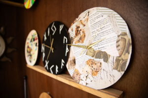 Various clocks with non-standard hours